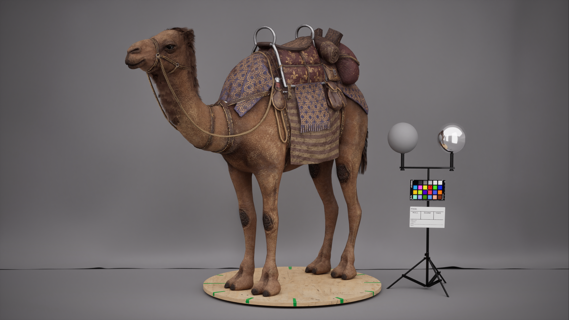 Caravan Camel — Realistic Creature by Fran Bezjak