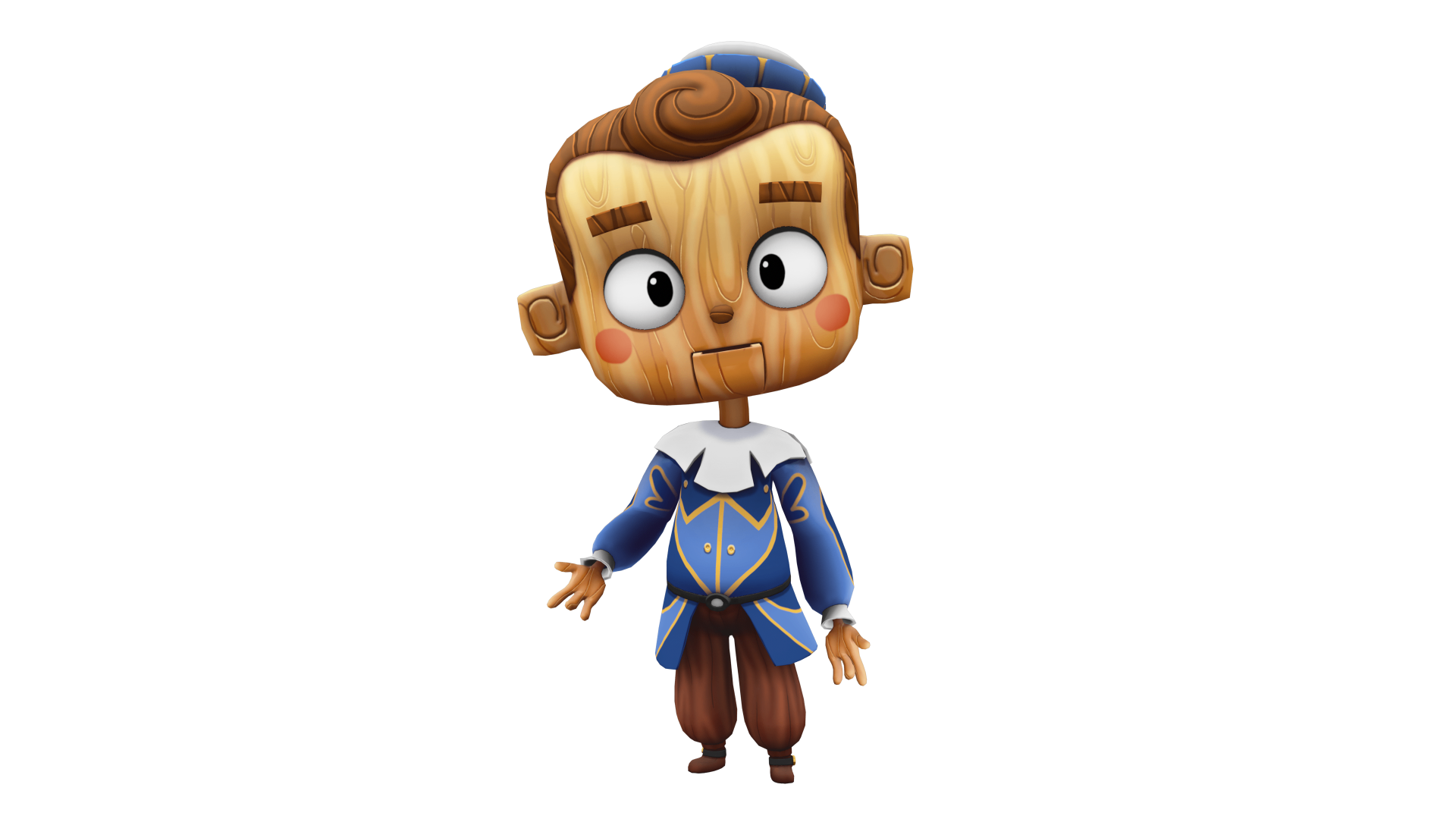 Pinocchio — Stylized Character by Fran Bezjak