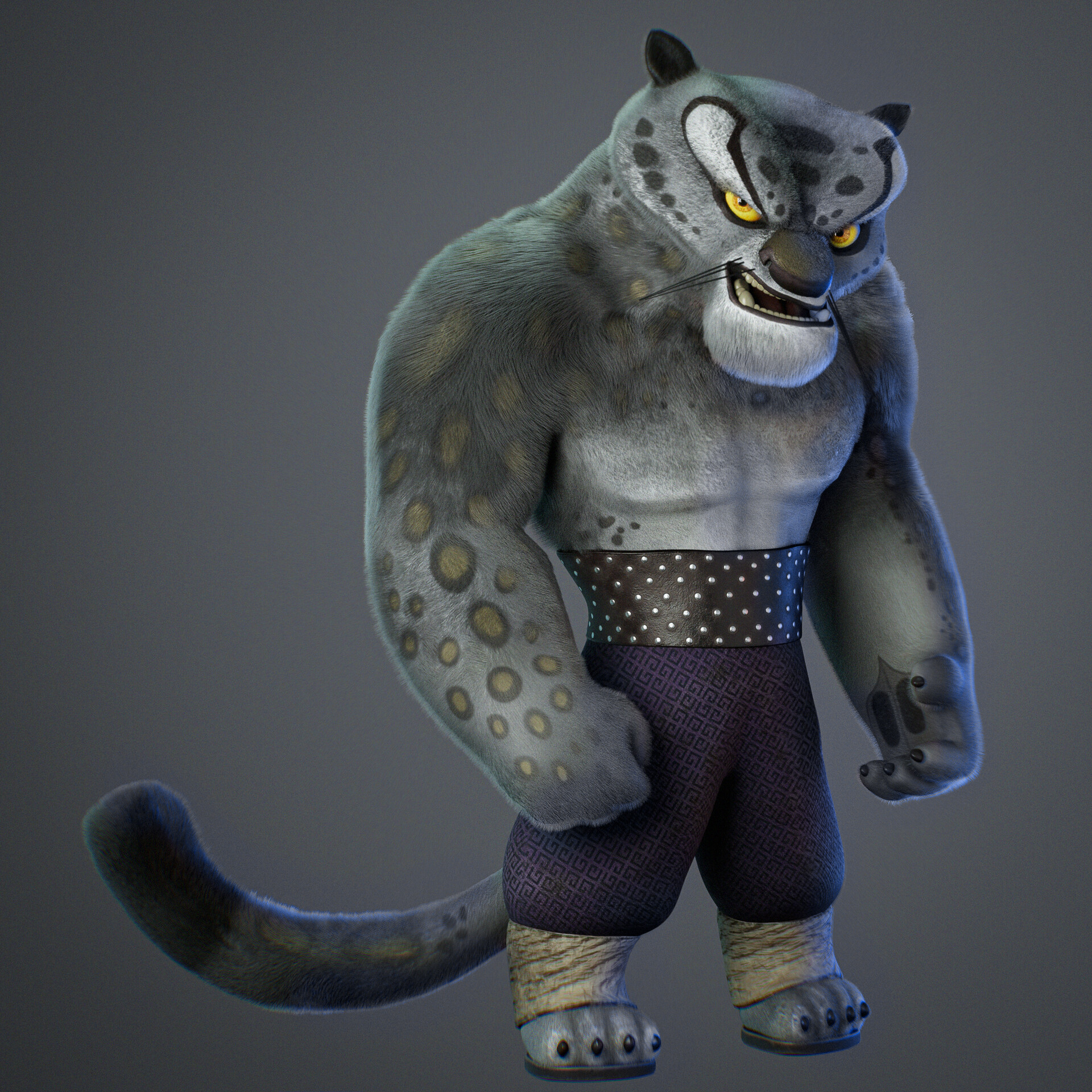 Tai Lung — Fan Study — Stylized Creature by Fran Bezjak