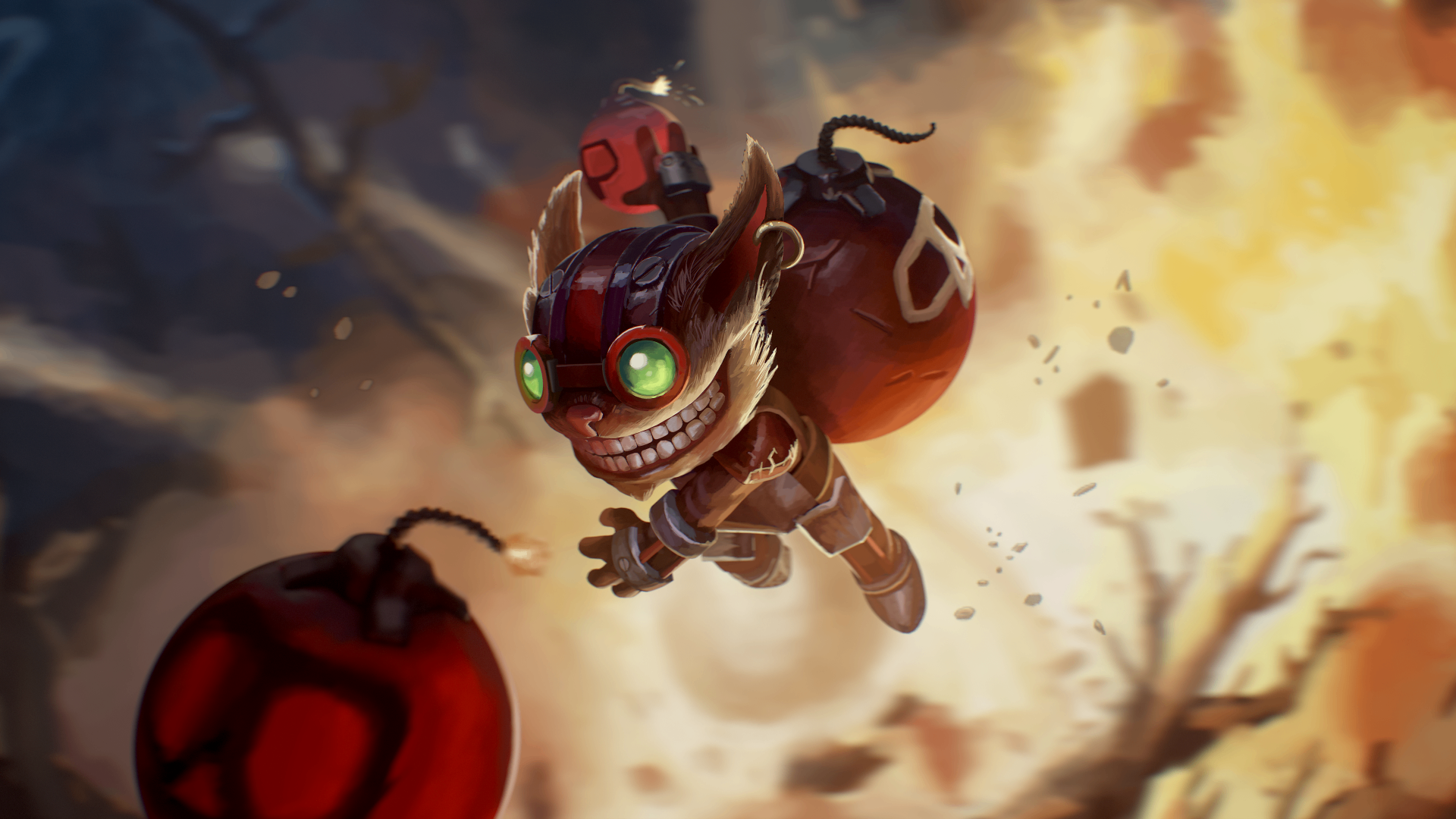 Ziggs — Painted Splash — Concept Adaptation by Fran Bezjak